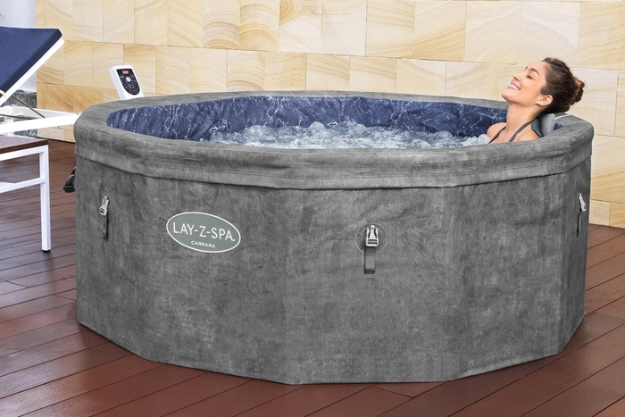 Bestway Lay-Z-Spa Carrara 6 spabad Ø170 cm